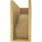 Ekena Millwork 8"W x 24"D x 16"H Classic Clemmons Rough Cedar Woodgrain TimberThane Corbel, Primed Tan CORUR08X24X16CLERCPR - alternate 3